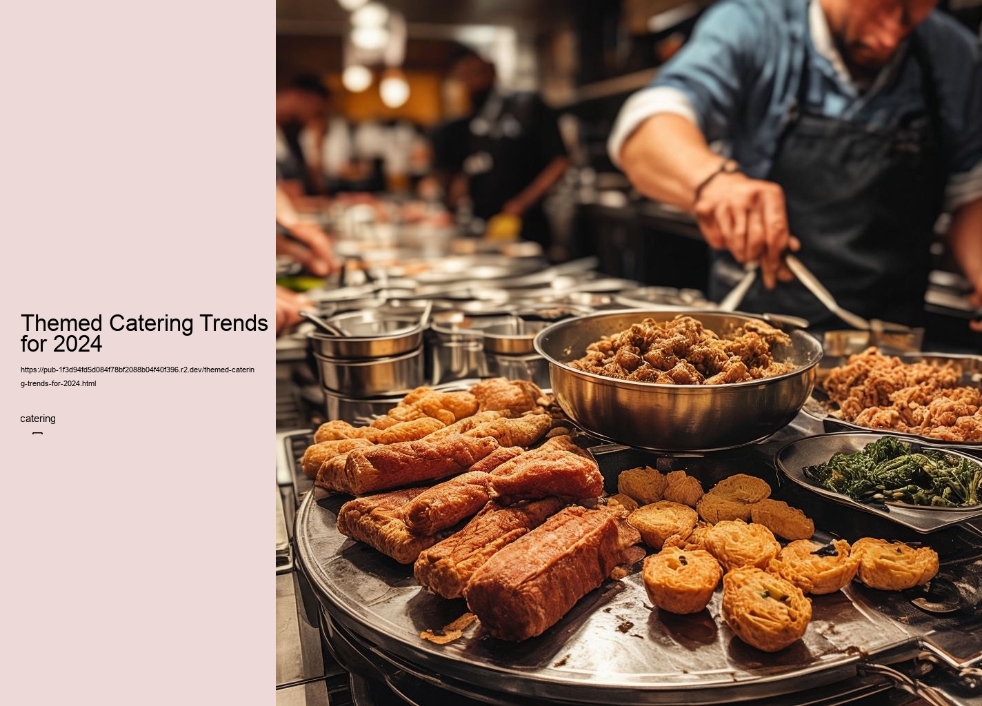 Themed Catering Trends for 2024